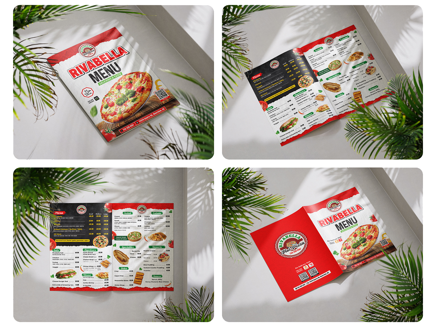 Deliciously Designed 🍕 | Pizza & Restaurant Menu Design graphic design menu pizza pizza menu pizza menu design restaurantmenu