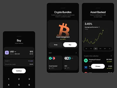 Finory responsive design adaptive layout android bitcoin design crypto app crypto currency crypto market crypto mining crypto wallet figma design mobile design responsive design scalable graphics solana token ui ux design web responsive