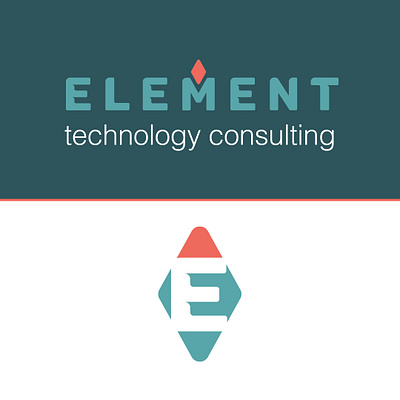 Element Technology Consulting Logo adobe adobe illustrator adobe photoshop branding design graphic design illustration logo print design typography vector