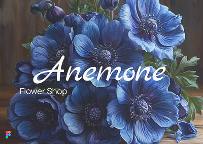 Flower shop website branding design f graphic design illustration logo ui ux vector website