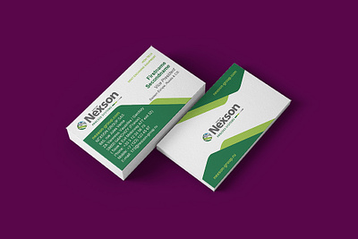 Nexson Business Card Mockup business businesscard card heatexchanger industrial industry