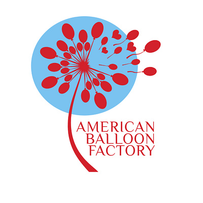 Logo for american balloons factory american balloon branding factory