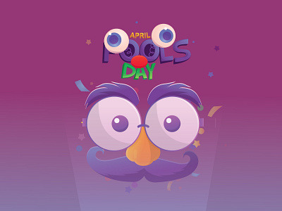 April Fool's Day - Illustration 2021 app design april fools day graphic illustration mask text effect