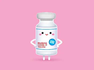 Vaccine adobe illustrator character design cute illustration jerrod maruyama jmaruyama kawaii vector