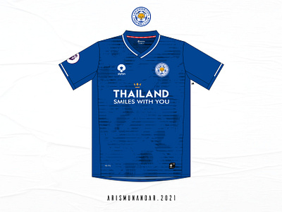 Leicester City Fantasy Kit Home 2020-2021 animation app art branding clean design graphic design illustration illustrator logo vector