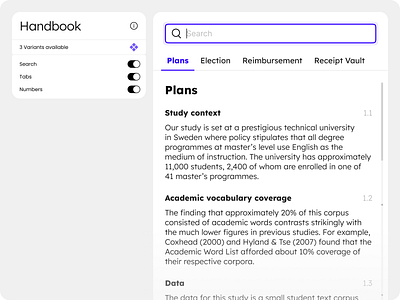 Handbook f1 handbook help helper scroll bar searching support web