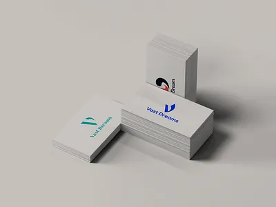 Logo option for Vast Dreams branding concept design designs illustration logo logo design typography vector