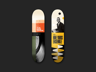 2006 - Nine Yards skateboards - jazz serie skateboard skateboarding