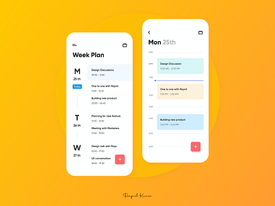 Event Calendar UI animation app casestudy design illustration microinteraction mobile mobile app mobile app design ux