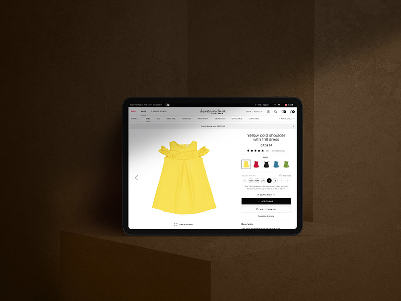 New design for DeuxparDeux website / Magento 2 baby baby clothes ecommerce ecommerce app ecommerce design ecommerce shop kids magento 2 minimal product product design product page responsive design shop shopping app store tablet app tablet design uidesign website design