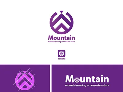 Mountain mountaineering accessories store logo design branding design designer fibonacci free golden gate golden gate bridge goldenratio idea logo logo design logo design branding logo designer logo mark logodesign logotype logotypes modern logo monogram professional