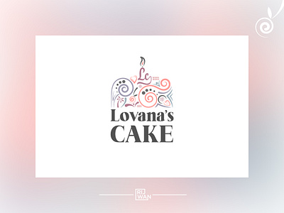 Complex & flat cake logo branding cake cake logo colorful colorful logo complex detailed flat flat desig flat logo logo logo design minimalist logo pink pink logo trendy trendy logo