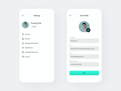 Daily UI - Settings 007 app app design behance dailyui dailyuichallenge design edit edit profile settings settings ui twitter typography ui ux