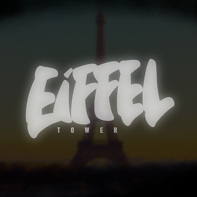 Eiffel Tower. Random Lettering. adobe ilustrator brand and identity brand design brand identity branding coreldraw design illustration lettering lettering art lettering design lettering logo logo logo idea logo inspirations logodesign logoidea logoidentity logotype typography