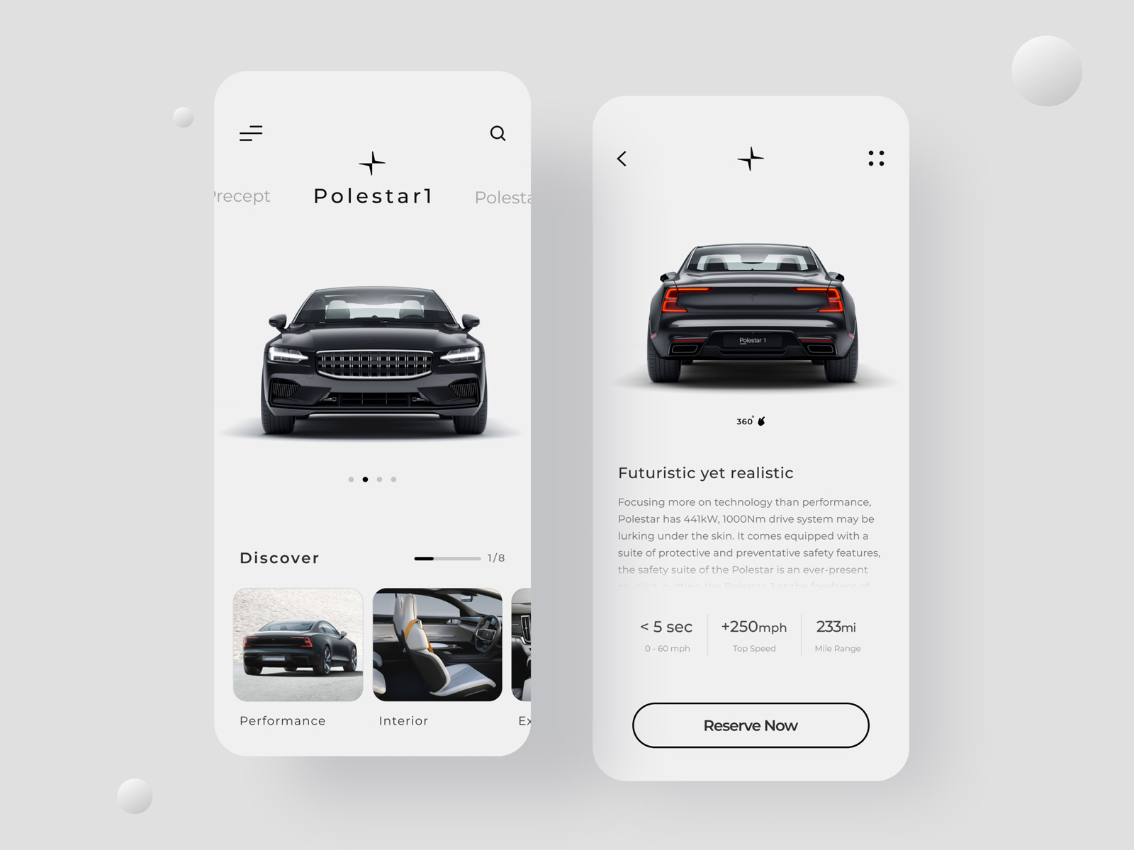 Polestar - App Design
