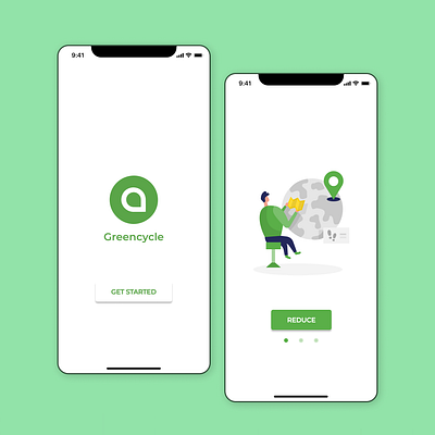 Greencycle | A mobile app designed to aid you with recycling | adobexd appdesign designguide designtips experiencedesign graphicdesignui inspiredesign iosdesign sketchapp uidesign uidesignpatterns uiinspiration uiuxdesign userinterface userinterfacedesign uxd uxdesign uxigers uxtools uxtrends