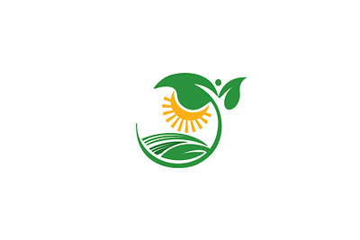 green farm logo aquaponic branding ecommerce farm logo farmer logo gardener green logo harvest health hydroponic illustration leaves logo logo monoline plant illustration tree logo vector vegan logo vintage logo wheat logo