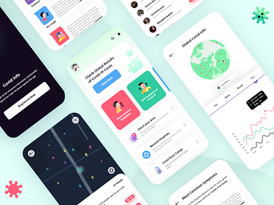 COVID-19 Community Tracker App android app development app app design community app covid design ios app development mobile app mobile app design mobile application mobile design mobile ui ui ux