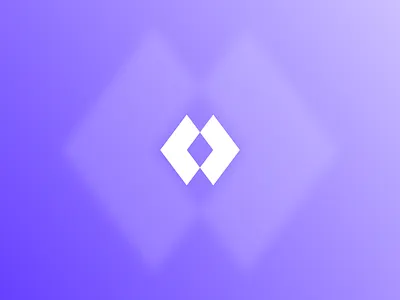 Diamond logo blue branding clean cool design diamond fresh idea logo logo design simple smooth vector