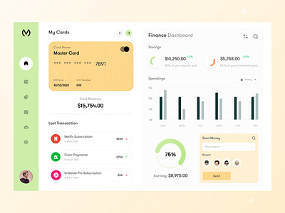 Finance Web Application application design dashboad dashboard design finance finance app interface logo minimal typogaphy ui uiuxdesign user interface design ux research uxdesign webapp webui