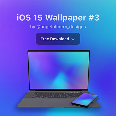 iOS 15 wallpaper #3 - FREE download ios ios14 ios15 iphone iphone12 iphone13 macbook wallpaper wwdc2021 wwdc21