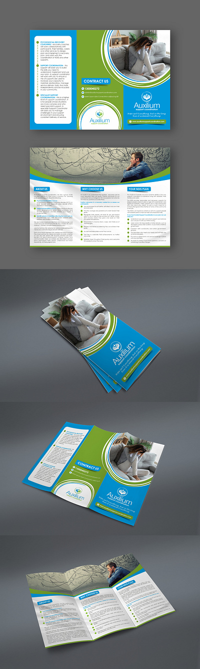 Auxilium brochure design catalogue design coreldraw creative creative design design designer flyer design graphic design graphics illustration illustrator leaflet design photoshop poster vivekgraphicdesign