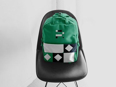 Academia do Project back pack chart logo gantt logo design p logo project