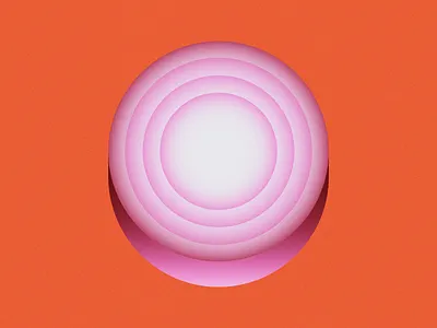 O is for Onion • 36 Days of Type 2d 36 days of type 36daysoftype 36daysoftype08 alphabet design flat food gradient grain illustration letter o lettering minimal onion onion slice purple red onion vector vegetable