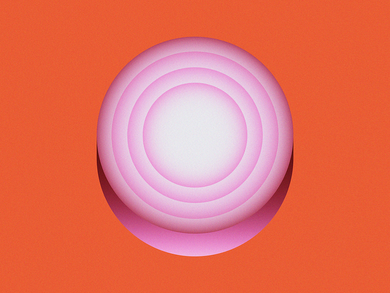 O is for Onion • 36 Days of Type 2d 36 days of type 36daysoftype 36daysoftype08 alphabet design flat food gradient grain illustration letter o lettering minimal onion onion slice purple red onion vector vegetable