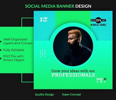 Social Media Banner Design banner design business business design design graphic design instagram instagram post instagram stories post poster design social media social media banner social media design social media pack social media templates socialmedia