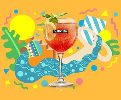 Aperitivo at Home with Martini & Rossi Fiero + Tonic animation branded content branding data insights design illustration native advertising storytelling ui ux web