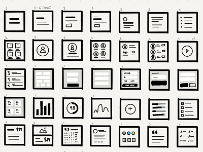 More Product Design Process cards deck drawing mockup product product design sketch ui ux ux design ux kits uxdesign wireframe wireframe kit wireframes