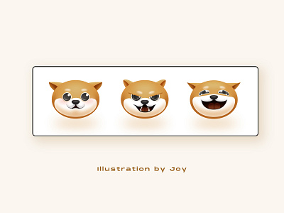 Maybe I'm an aggressive dog aggressive dog animal cute dog face happy dog home illustraion photoshop shiba shibainu