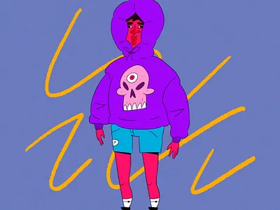 Cold art character characterdesign illustration