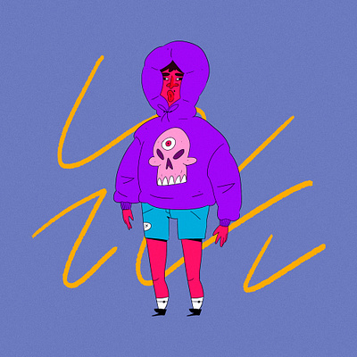 Cold art character characterdesign illustration