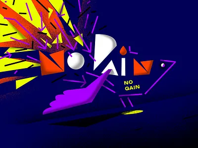 daily sketch artwork gain illustration nopain pain