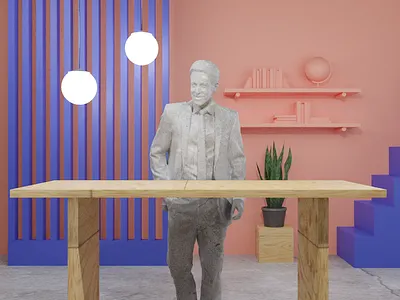 Set One 3d art blender blender3d setdesign