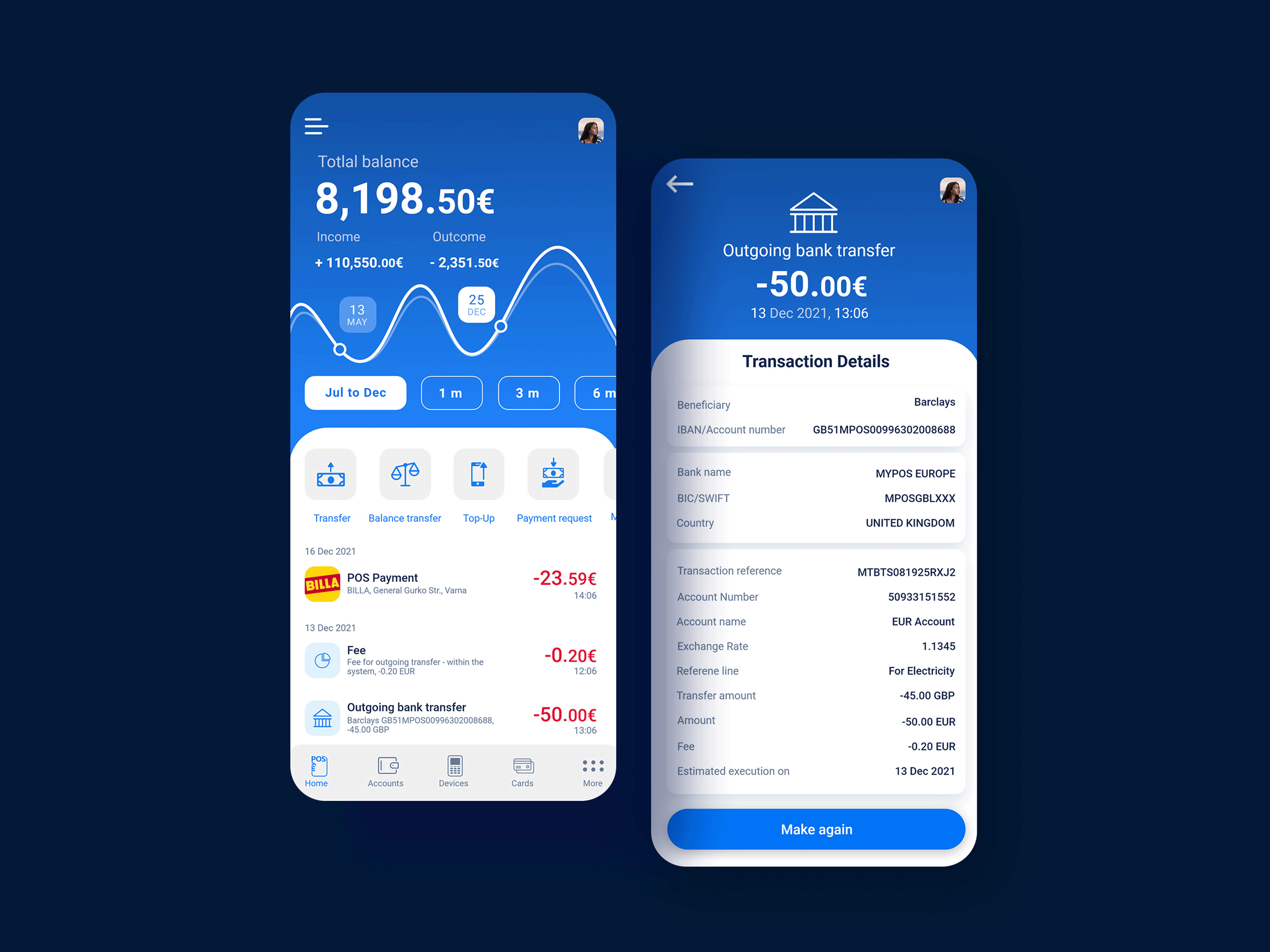 Online Banking banking banking app fintech fintech app mock up ui ux ui ux ui design