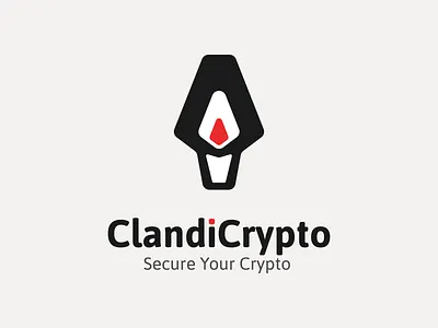 ClandiCrypto Logo adobe illustrator advertising agency brand identity branding communication company design logo typography ui design uiux vector