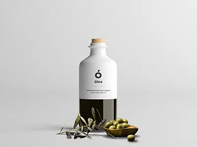 Ólea Packaging, label and logo design bottle design ceramic bottle glass bottle logo design minimalist morse code olive oil packaging design typography