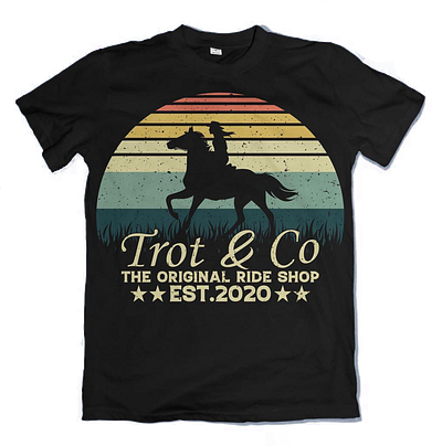 Riding T shirt design branding design illustration typography vector