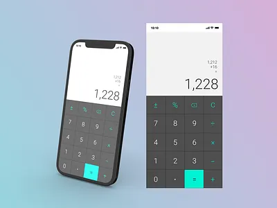 Calculator calculator dailyui dailyui004 dailyuichallenge