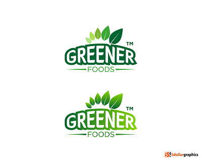 Organic Food Logo branding design logo