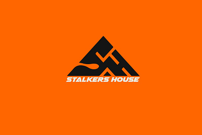 Stalkers House branding branding design design flat illustration illustrator logo logo design minimal typography