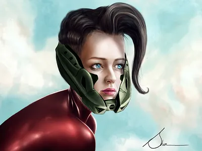 Looking out digital art digital illustration digital painting digitalart