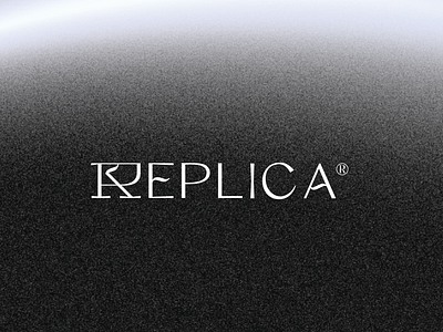 REPLICA anlermx arquitectura black brand branding branding concept design logodesign logotype type typogaphy