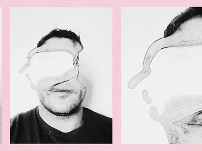 Selfie abstract photography