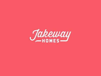 Jakeway Homes branding logo real estate realtor realtor logo red