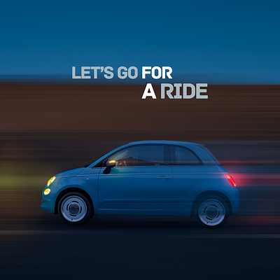 Let's Go for a Ride automobile automotive car creative drive graphic graphic design graphics lightning lights motion design motion graphics night photoshop ride