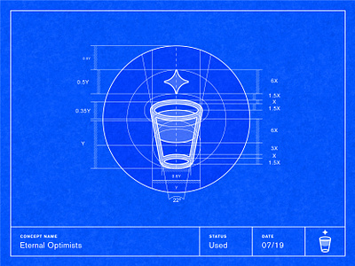 Eternal Optimists – Grid System brand identity brand mark branding design grid system logo grid logotype logotype design logotype designer symbol design visual identity